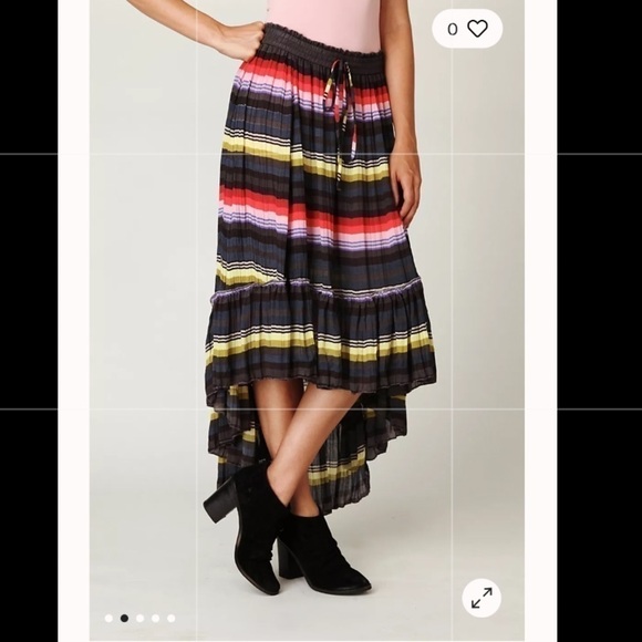 Free People Hi Low Skirt Size XS - Picture 4 of 16